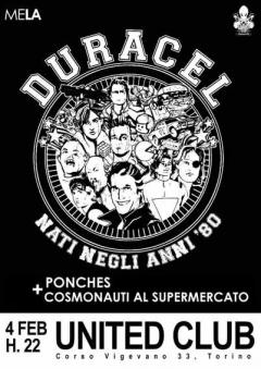 Duracell + Ponches in concerto allo United Club