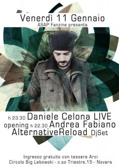 Daniele Celona + Andrea Fabiano (live) + dj set ALTERNATIVE RELOAD