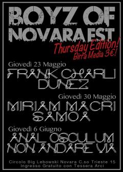 BOYZ OF NOVARA EST | THURSDAY EDITION!