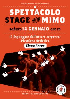 Spettacolo Stage Mimo diretto da Elena Serra