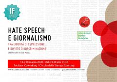 IF - Hate Speech e giornalismo