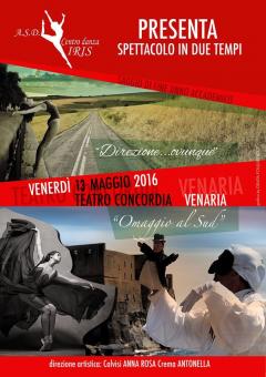 Centro Danza Iris presenta "Direzione... ovunque // Omaggio al Sud" - spettaccolo di fine anno accademico