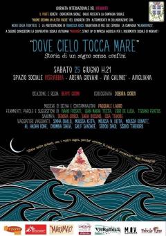 "DOVE IL CIELO TOCCA IL MARE" - Storia di un sogno senza confini @Avigliana, 25/06